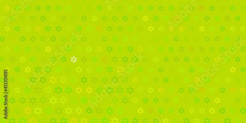 Dark green vector texture with disease symbols.