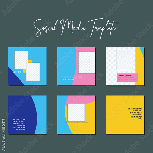 Social media post templates to beautify your posts on social media