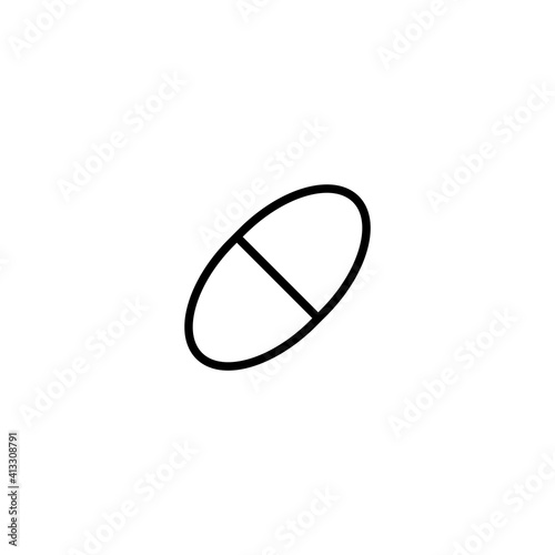 Pill Icon Vector design Template