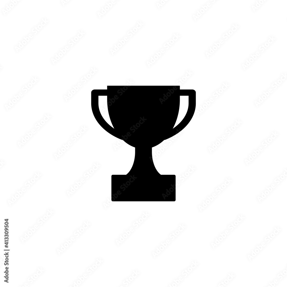 Trophy icon design logo vector template illustration Trophy icon design logo vector template illustration