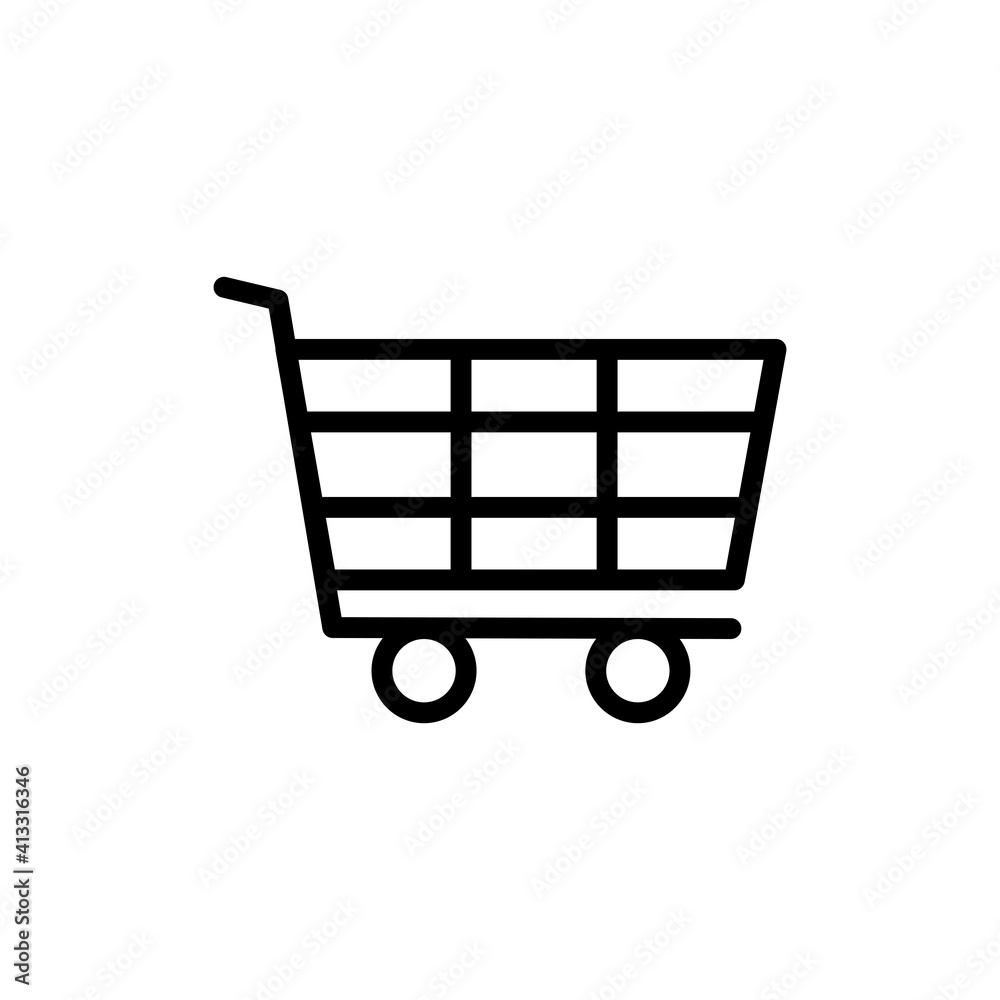 Cart best icon vector design template