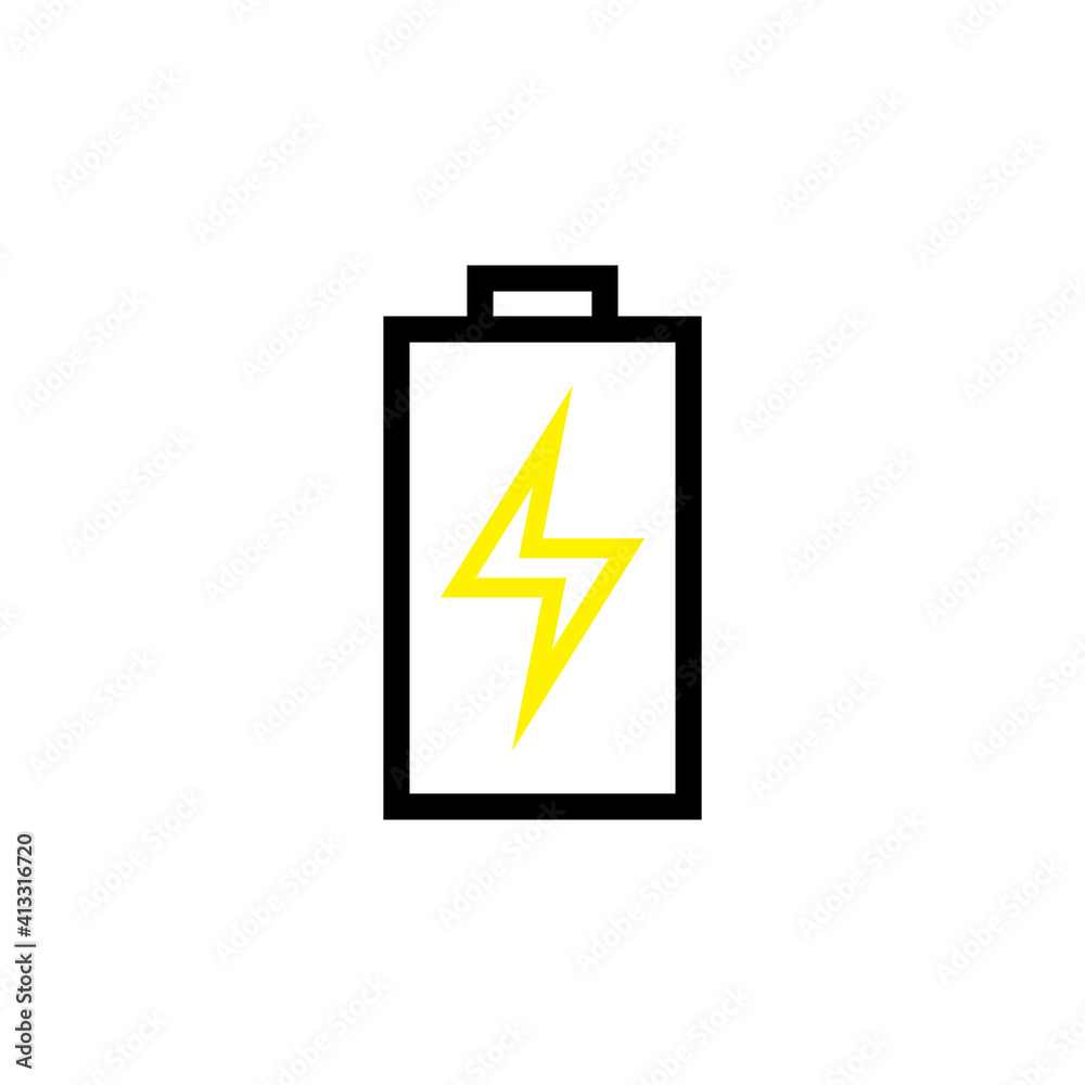 Battery Icon Vector Design Illustration Battery Icon Vector Design Illustration
