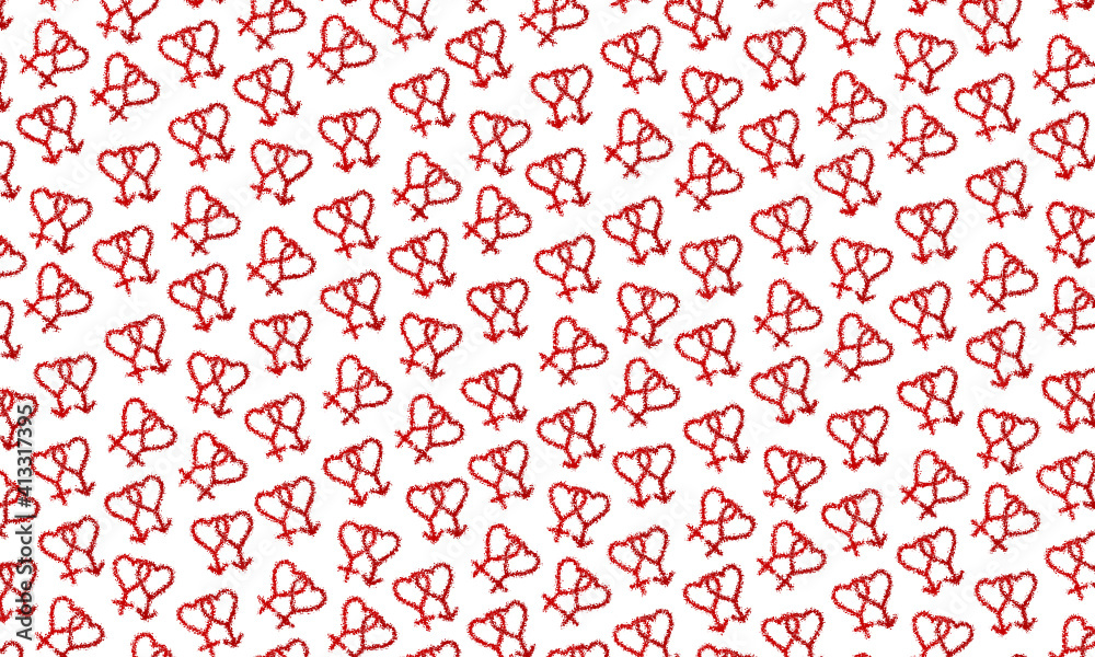 red love signs between men and women pattern background with spray effect. red love signs between men and women pattern background with spray effect.
