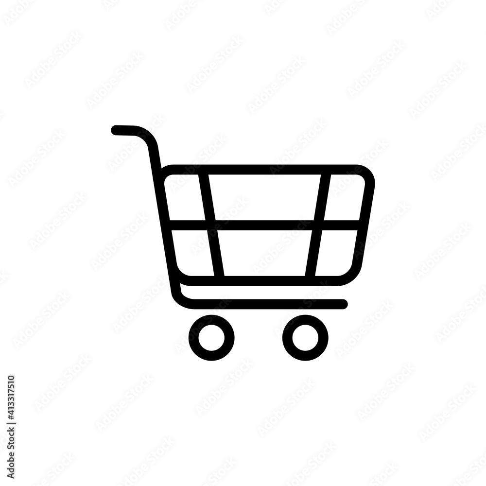 Cart best icon vector design template