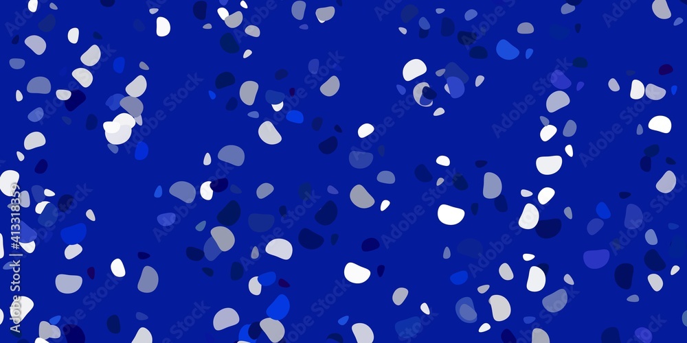 Light blue vector texture with memphis shapes. Light blue vector texture with memphis shapes.