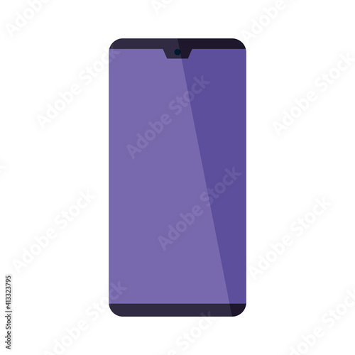 smartphone gadget electronic isolated icon vector illustration design