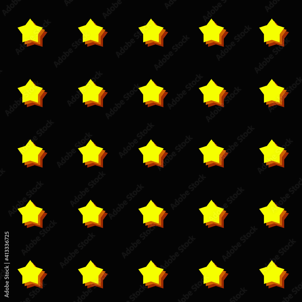 Stars pattern. Yellow stars pattern. Vector stars pattern. Stars pattern. Yellow stars pattern. Vector stars pattern.