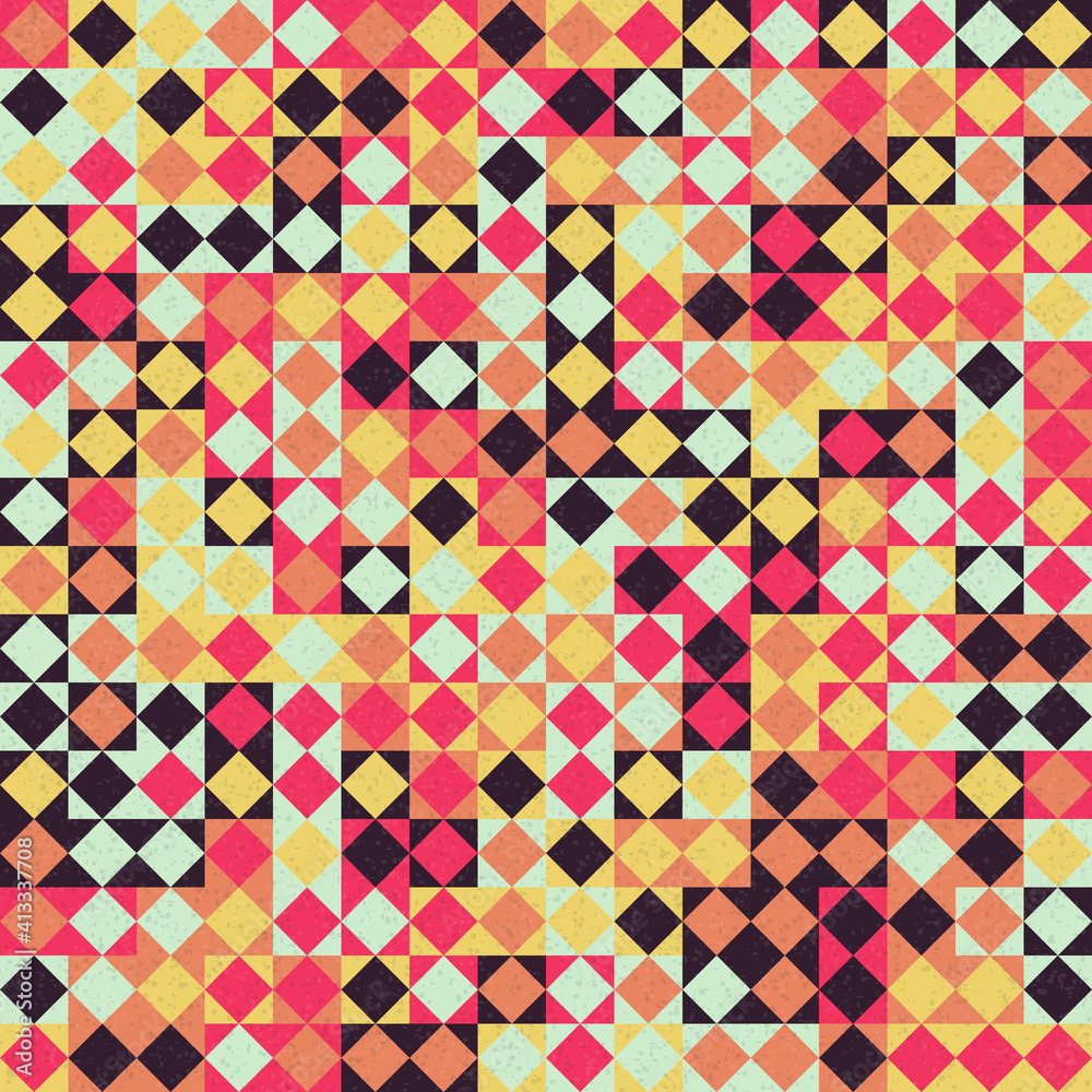 Abstract Geometric Pattern generative computational art illustration Abstract Geometric Pattern generative computational art illustration