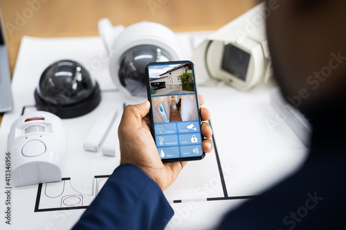 Foto Home Intruder Video Monitoring