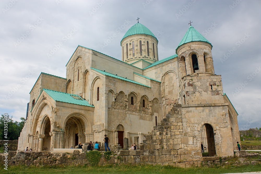 Bagrati orthodox Cathedral in Kutaisi, Georgia, UNESCO World Heritage Site