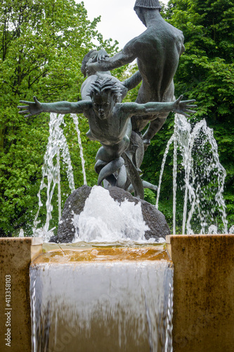 Joy of Life Fountain, London, UK