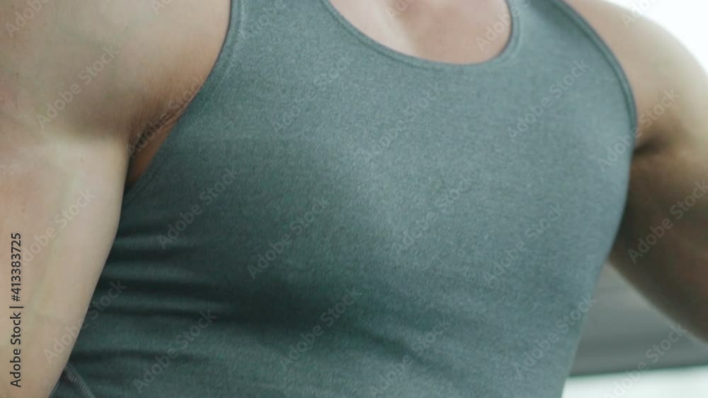 custom made wallpaper toronto digitalman in sportswear running on treadmill at gym