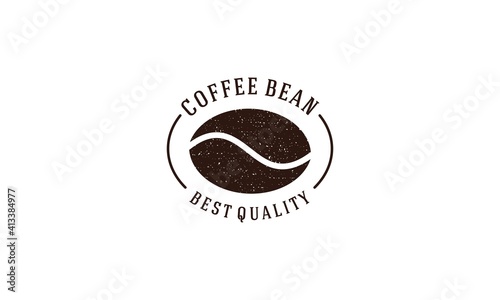 logo coffee beans with a slight classic touch