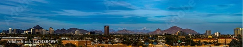 Phoenix Skyline Panorama Downtown