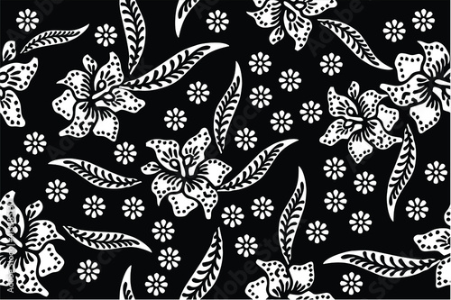 Batik Indonesian: is a technique of wax-resist dyeing applied to whole cloth, or cloth made using this technique originated from Indonesia.