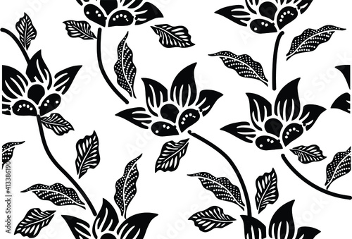 Batik Indonesian: is a technique of wax-resist dyeing applied to whole cloth, or cloth made using this technique originated from Indonesia.