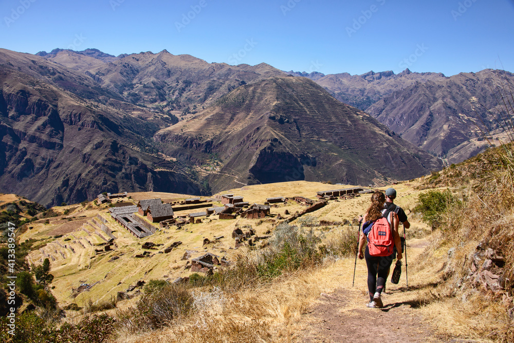 Trekking into the remote Inca ruins of Huchuy Qosqo (