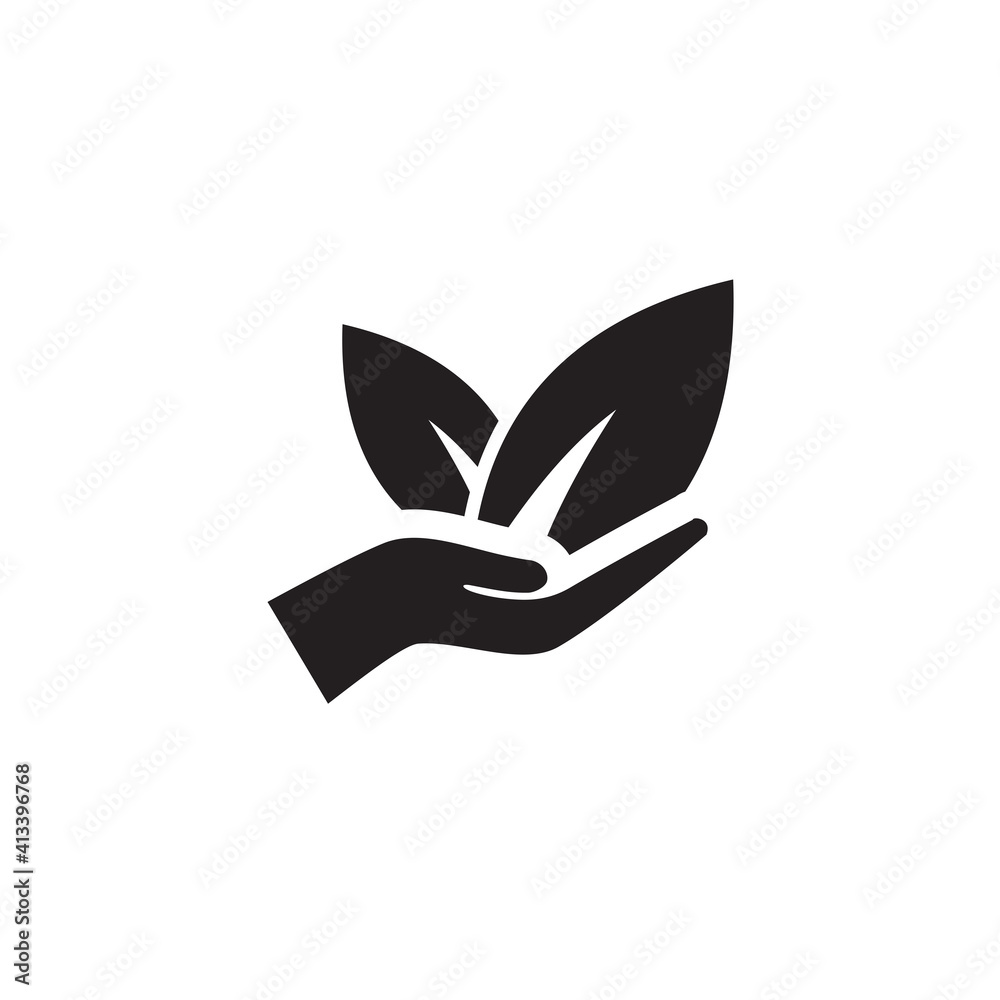 save earth icon symbol sign vector