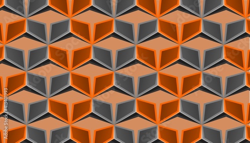 a background for the wall or a backdrop with a pattern shaped like an emblem that looks a little like a book