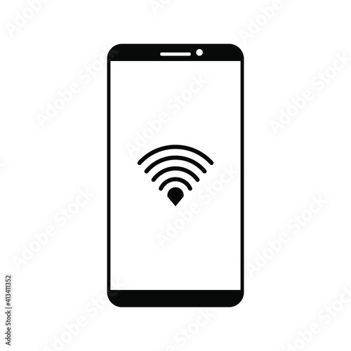 Mobile phone with blank screen