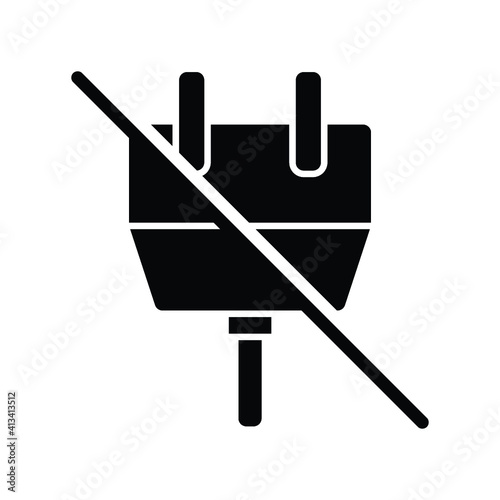 plug icon, electricity