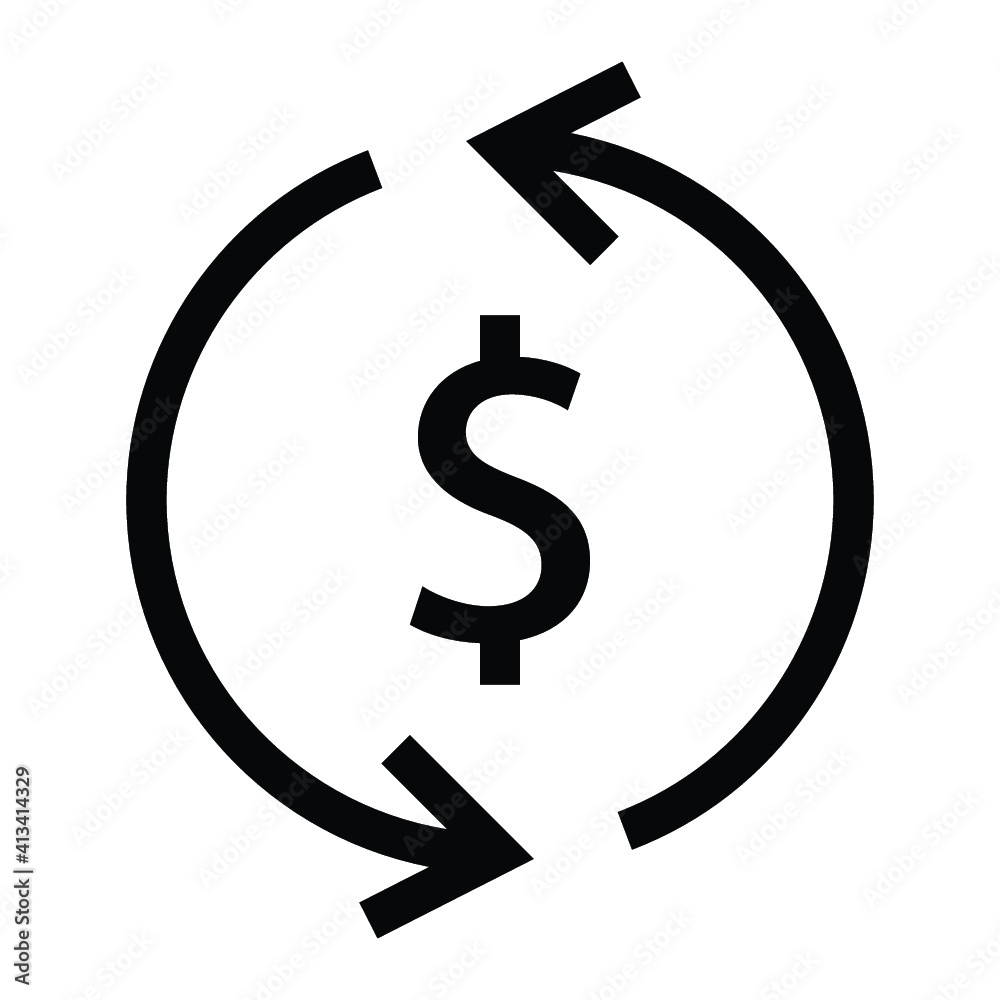 Obraz premium dollar sign icon