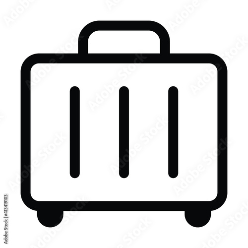 briefcase icon vector
