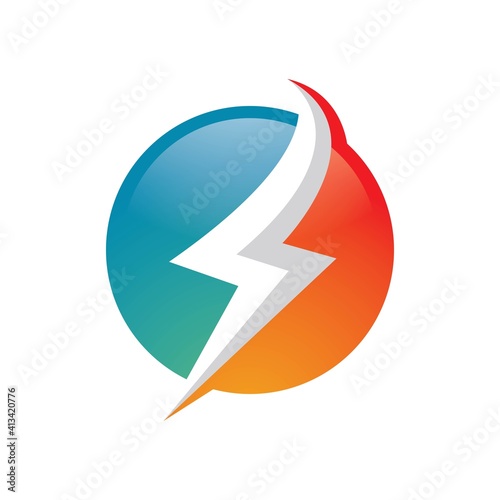 Lightning logo images