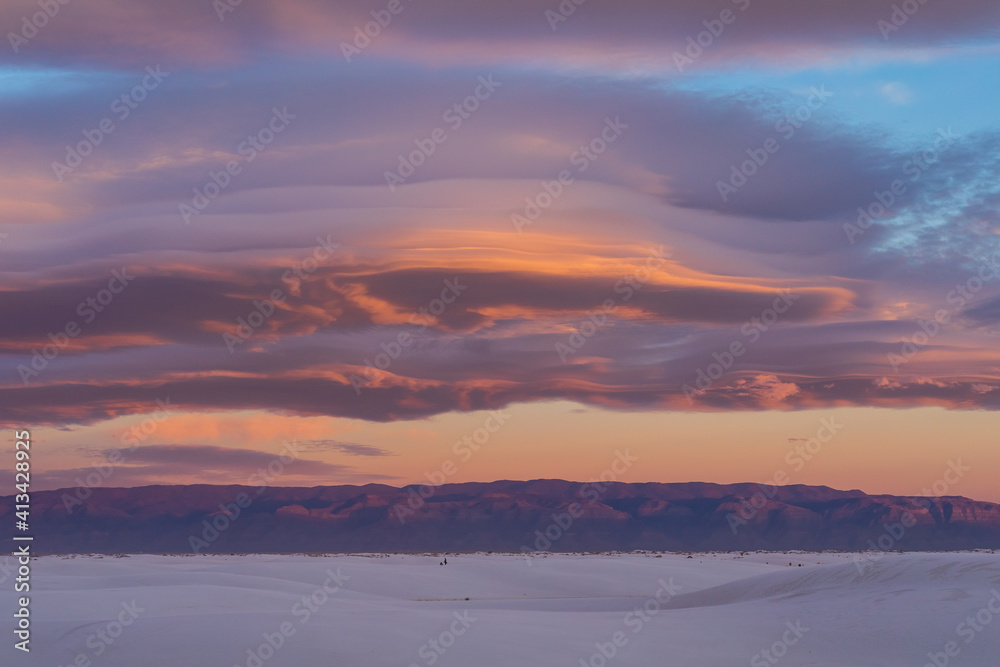 dramatic landscape photos of the largest gypsum sand dunes in the world. The White Sands National Park in the Chihuahuan desert in New Mexico. One of USA's newest national park. dramatic landscape photos of the largest gypsum sand dunes in the world. The White Sands National Park in the Chihuahuan desert in New Mexico. One of USA's newest national park.