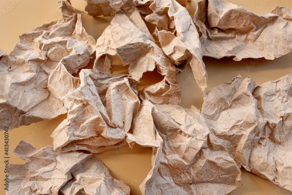 crumpled paper crumpled paper
