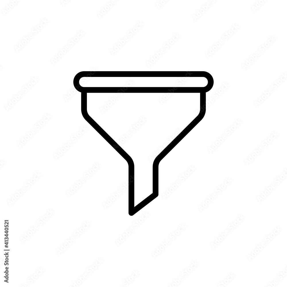 funnel icon design vector template funnel icon design vector template