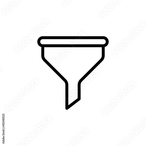 funnel icon design vector template