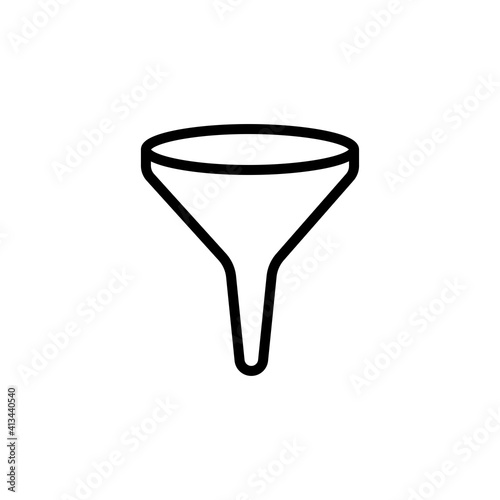 funnel icon design vector template