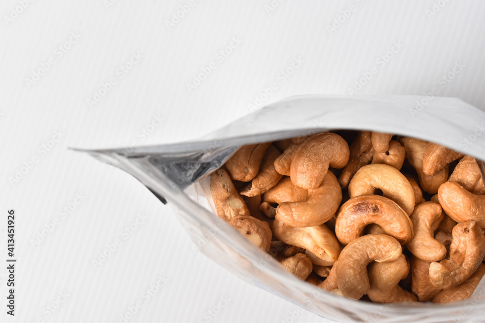 Cashew nut isolated on white background Cashew nut isolated on white background