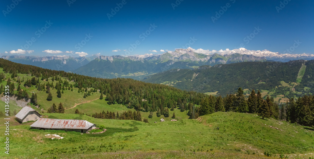Fototapeta premium Le Semonz, Lac d'Annecy