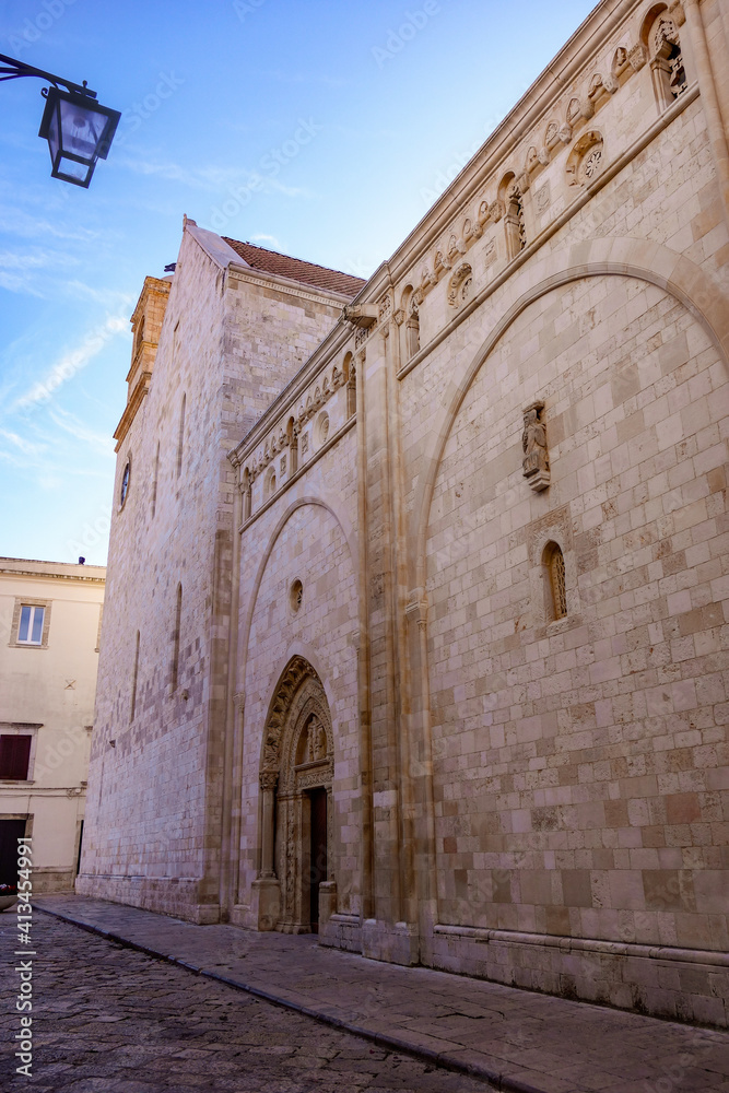 Cathedral church of Conversano. Puglia. Italy.