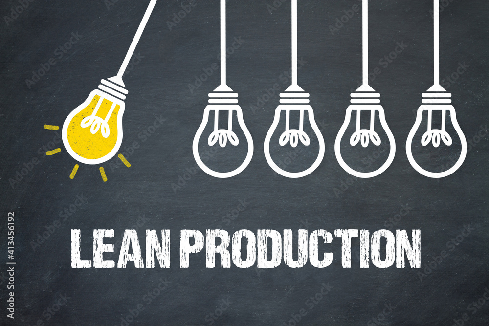 Fototapeta premium Lean Production