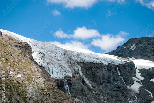global warming and melting glaciers photo