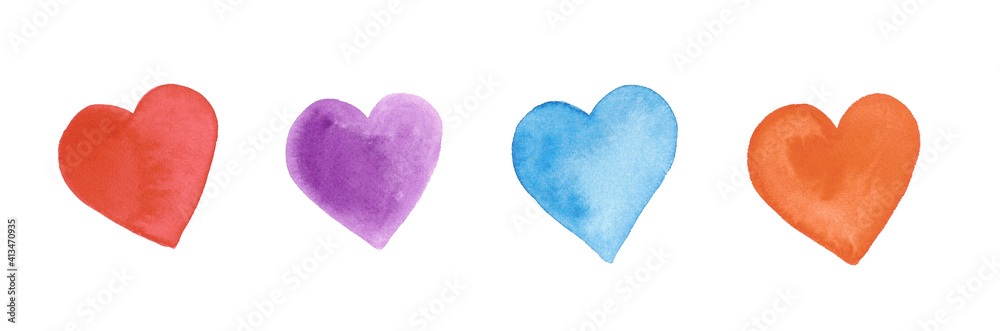 splashes on white background
