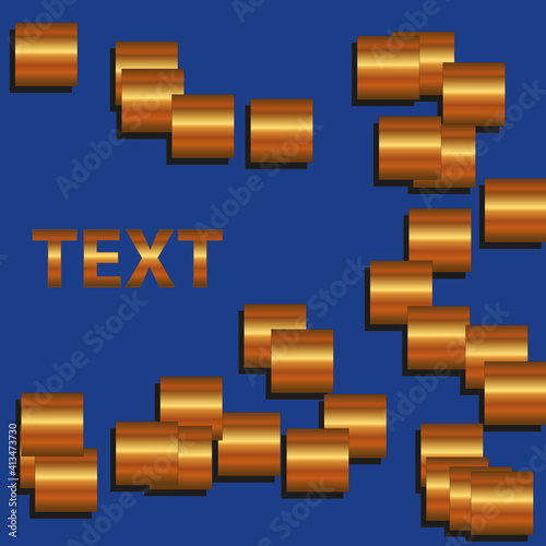Hintergrund blauGold 4