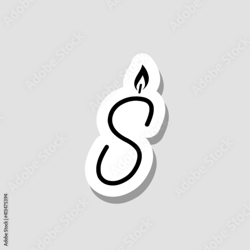 Wallpaper Mural Letter S Logo Design Sticker Torontodigital.ca