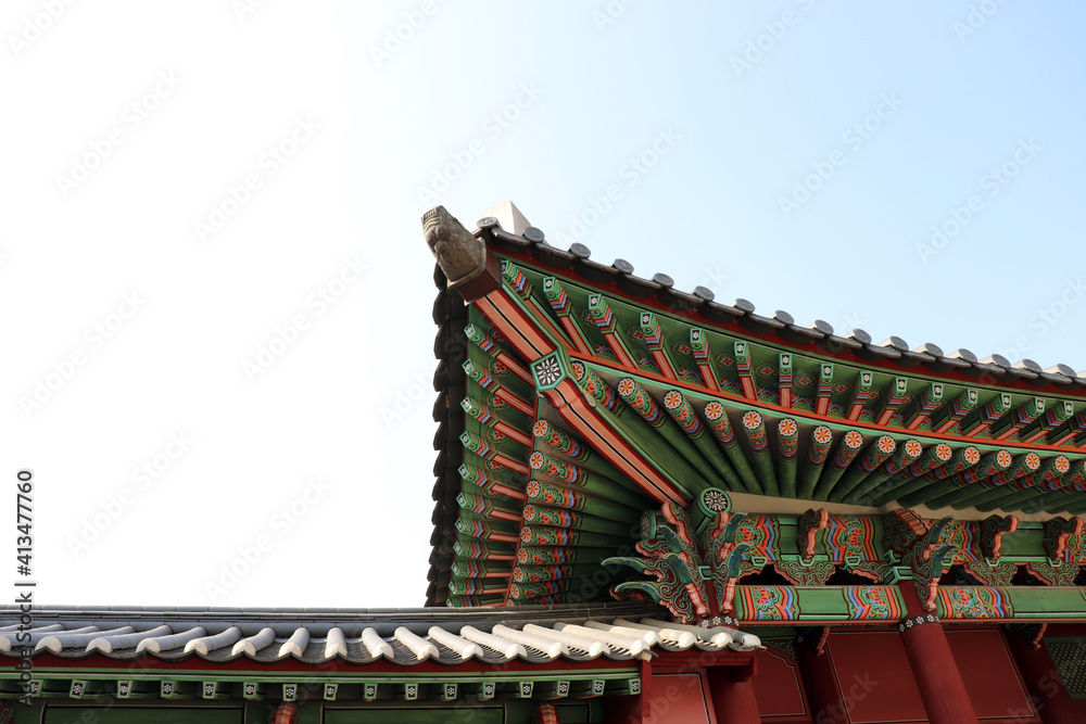 전통 한옥 건축 양식 Stock Photo | Adobe Stock