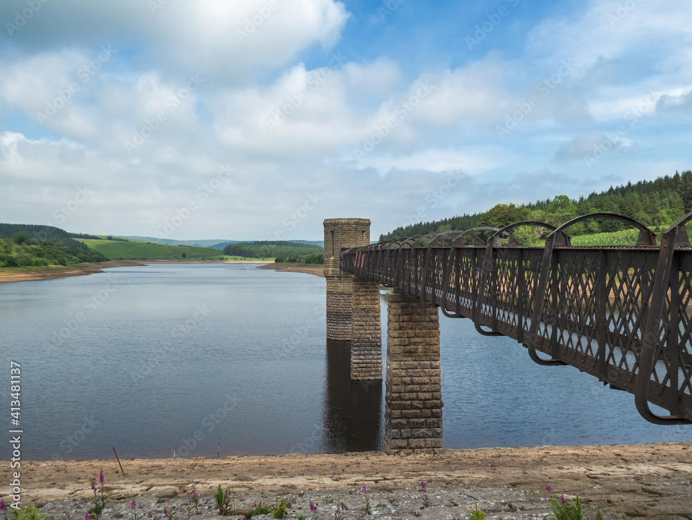 A view of Stocks Reservoir from the dam
