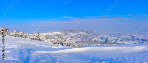 Der Hegau im Winter  photo