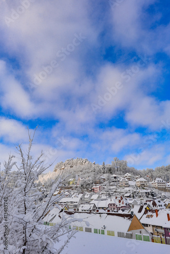 Winterlandschaft in Obernburg am Neckar photo