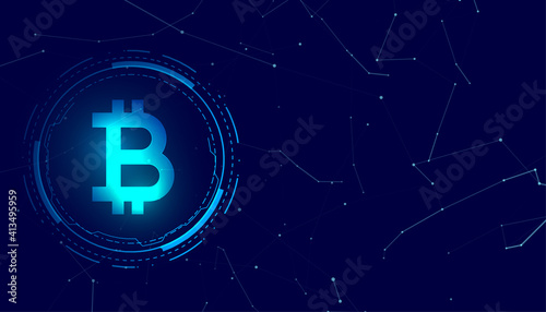 bitcoin blockchain digital coin crypto currency concept background