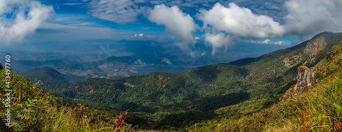 Fototapeta Naklejka Na Ścianę i Meble -  Inthanon mountain national park at Chiangmai, Thailand