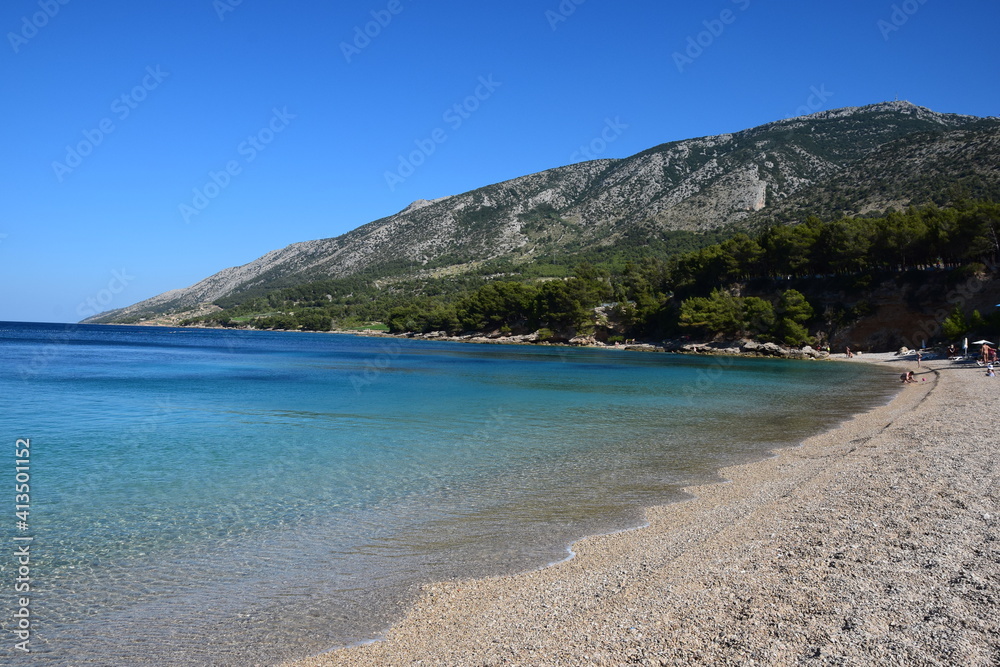 The island of Brac in Croatia