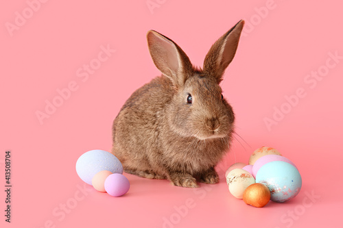 Adorable brown easter bunny...