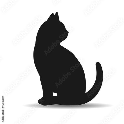 black cat silhouette